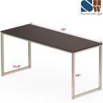 Espresso 55-Inch Home Office Computer Desk