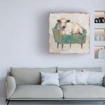 Ethan Harper Moo-ving In I Artwork, 18x18