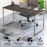 Espresso 55-Inch Home Office Computer Desk