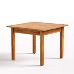 39" Square Dining Table for 4 - Brown Wood