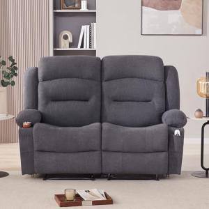 Oversized Recliner Loveseat with Heat and Massage