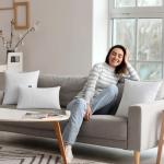 12x20 Decorative Pillow Insert for Sofa Couch