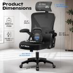 Ergonomic High Back Office Chair with Headrest