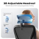 Ergonomic High Back Office Chair with Headrest