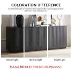 64" Wooden Sideboard Buffet Cabinet with Storage