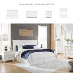 Fortman Traditional 2 Drawer Night Stand, White