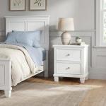 Fortman Traditional 2 Drawer Night Stand, White
