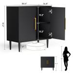 Modern Black Storage Cabinet for Any Room