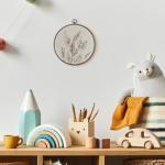 Beige Rustic Fall Floral Wall Art Decor