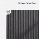 SICOTAS Modern Buffet Cabinet with Storage Shelves