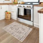 KUTA Vintage Floral 2x3 Washable Rug