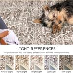 KUTA Vintage Floral 2x3 Washable Rug