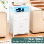 Yoobure LED Night Stand with Charging Station