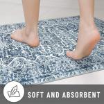 KUTA Vintage Floral Non-Slip Area Rug, 3x5