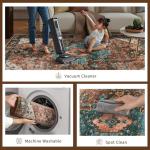 Ciicool Vintage Washable 2x3ft Boho Area Rug