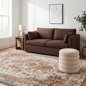 Vintage-Inspired Oriental Style Area Rug, 8' x 10