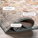 Vintage-Inspired Oriental Style Area Rug, 8' x 10