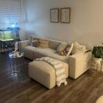 Acanva Modern L-Shape Sectional Sofa Set