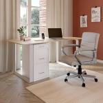 3-Drawer Vertical Locking File Cabinet - White