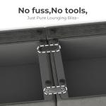 Oversized U-Shaped Modular Sofa with Storage Ottomans