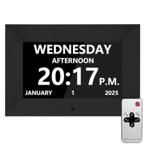 Large Display Digital Alarm Clock for Seniors