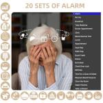 Large Display Digital Alarm Clock for Seniors