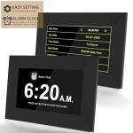 Large Display Digital Alarm Clock for Seniors