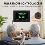 Large Display Digital Alarm Clock for Seniors