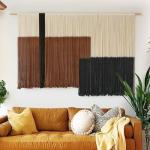 Large Dip Dye Macrame Wall Hanging Tapestry