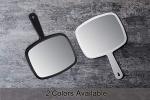 Square Handheld Hairdressing Mirror with Handle