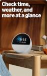 Smart Alarm Clock with Alexa - Glacier White