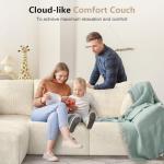 Beige Cloud Modular L-Shaped Sectional Sofa