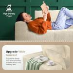 Beige Cloud Modular L-Shaped Sectional Sofa