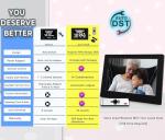 Extra Large Digital Clock for Seniors, Auto Dimming