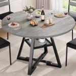 Jocoevol 42-Inch Round Dining Table for 4