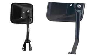 Jeep CJ Driver Side Manual Foldaway Mirror