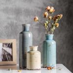 3-Piece Ceramic Vase Set for Home Decor