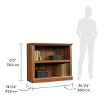 2-Shelf Bookcase in Washington Cherry Finish