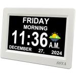 7-Inch Digital Alarm Clock for Seniors