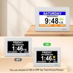 7-Inch Digital Alarm Clock for Seniors