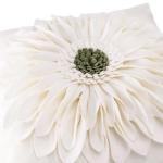 3D Sunflower Decorative Pillow Covers - 18x18 Inches