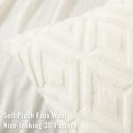 Soft Cream Throw Pillow Covers - Set of 2