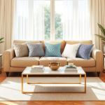 Soft Cream Throw Pillow Covers - Set of 2