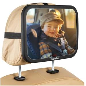 Baby Car Mirror - Super Clear and Shatterproof