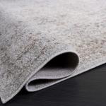 Ivory & Taupe Distressed Area Rug - 8' x 10