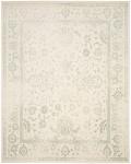 Ivory & Sage Distressed Area Rug - 9' x 12