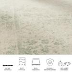 Ivory & Sage Distressed Area Rug - 9' x 12