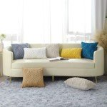 Cozy Beige Faux Fur Cushion Covers - 45x45 cm