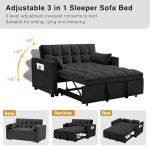 Wakefit 3-in-1 Convertible Sleeper Sofa Bed