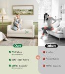 Welzona 51" Comfy Loveseat Sofa for Small Spaces